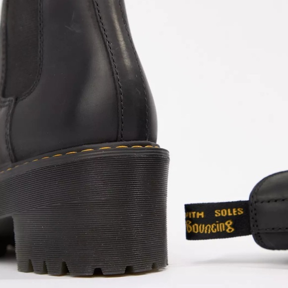 Dr. Martens Rometty BLACK BURNISHED WYOMING BOOT / 23917001 - Picture 7 of 15